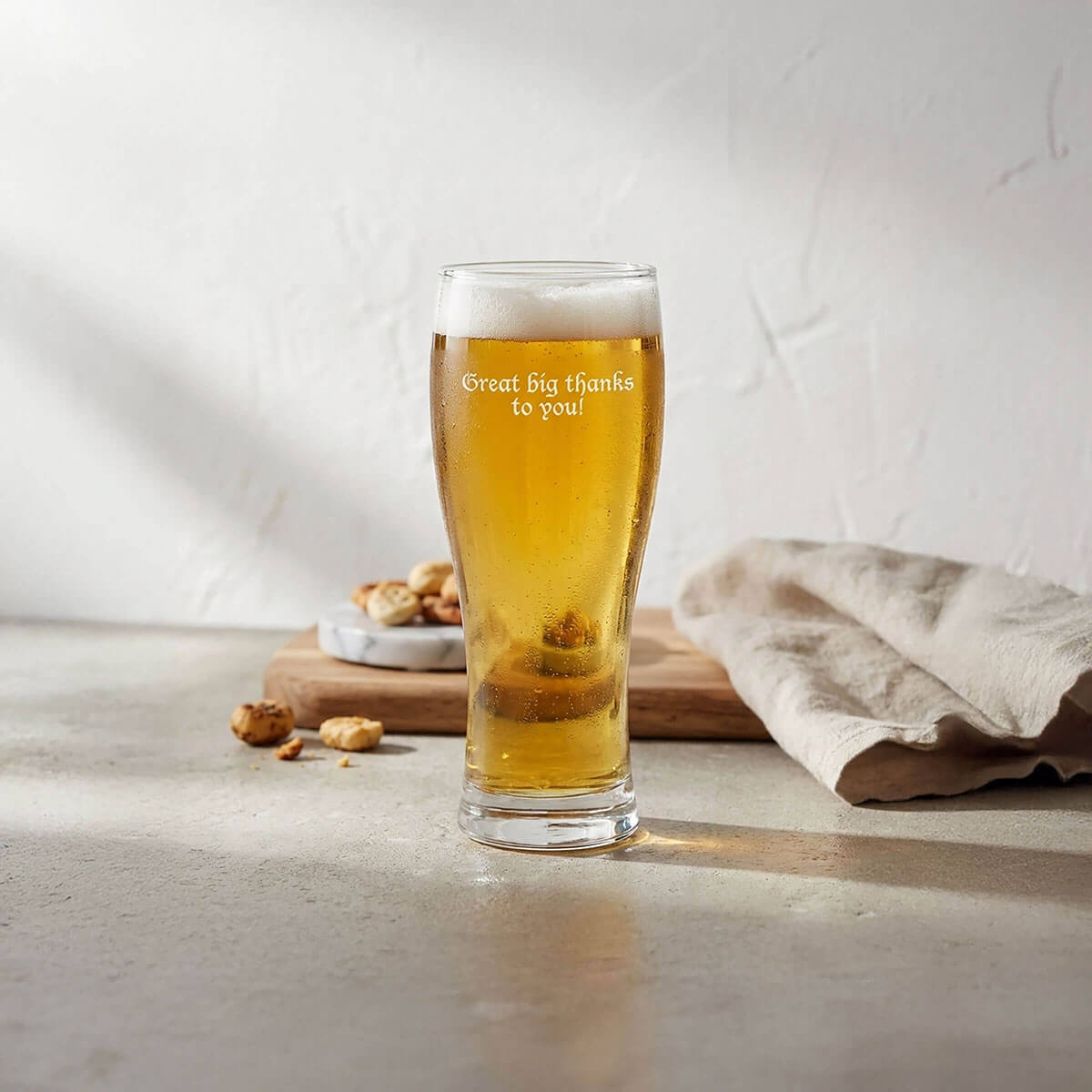 ビールグラスの名入れギフト