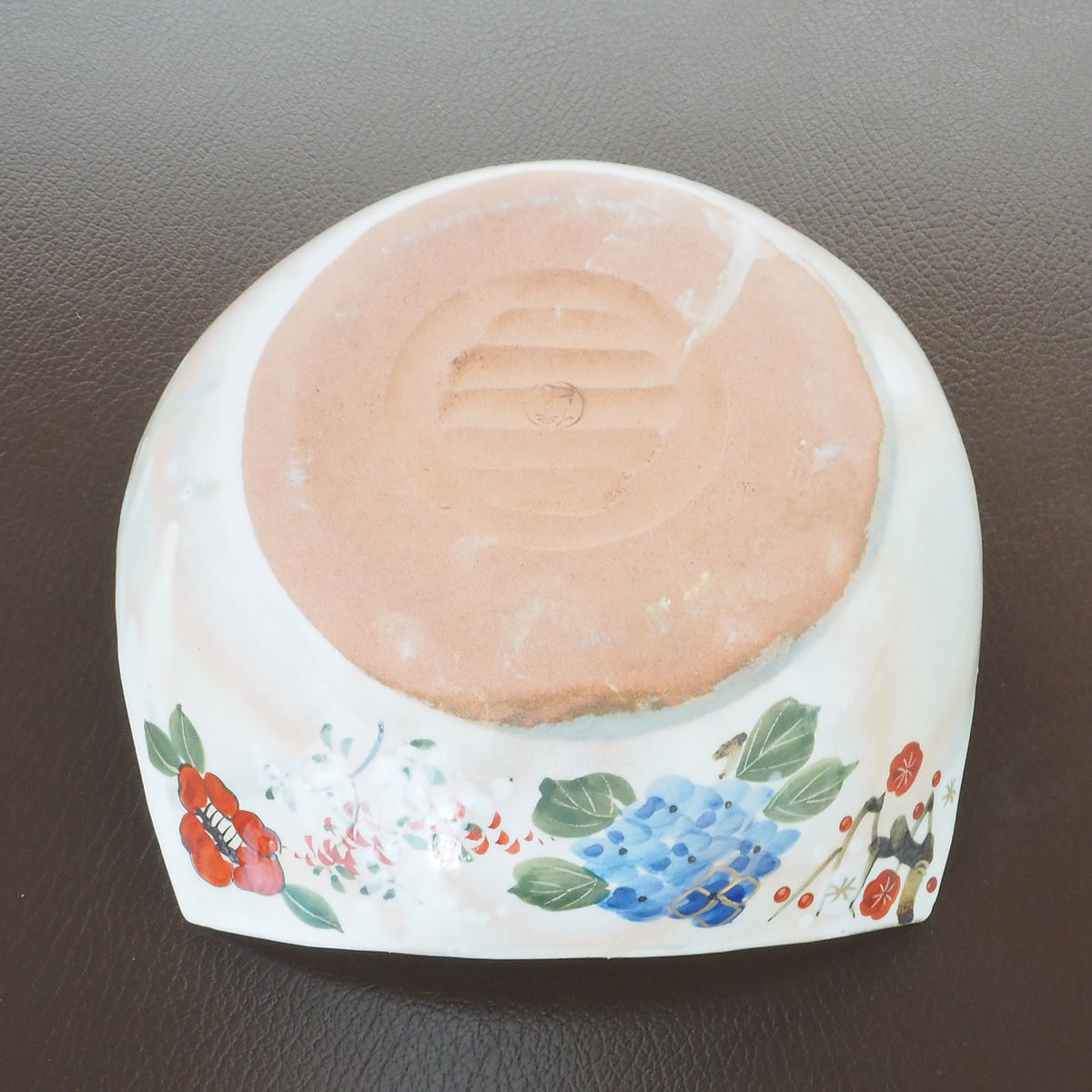 京焼 乾山花小路 楕円皿 4