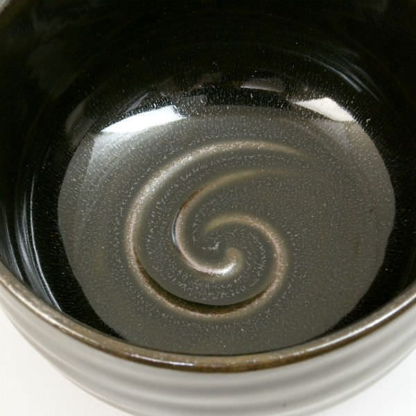 有田焼 天目銀彩 抹茶碗 1