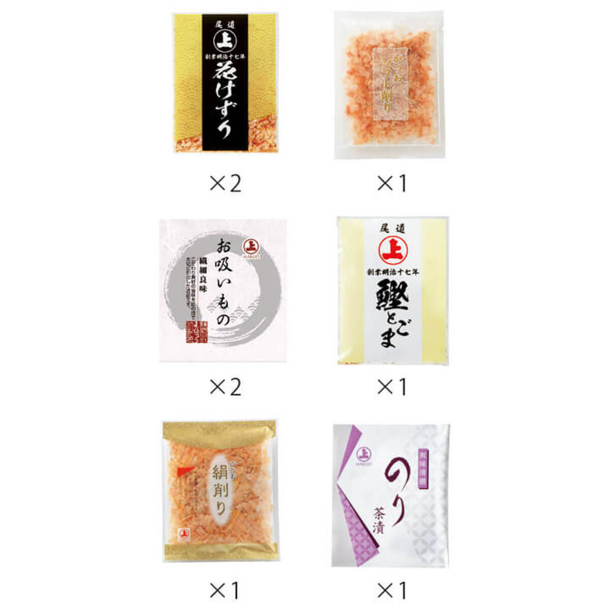 まるじょう 鰹パック 寿ギフトセット 美幸 青 6