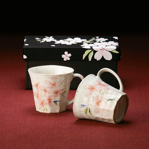 サンゴー 桜霞 ポット茶器セット (風呂敷付) 0