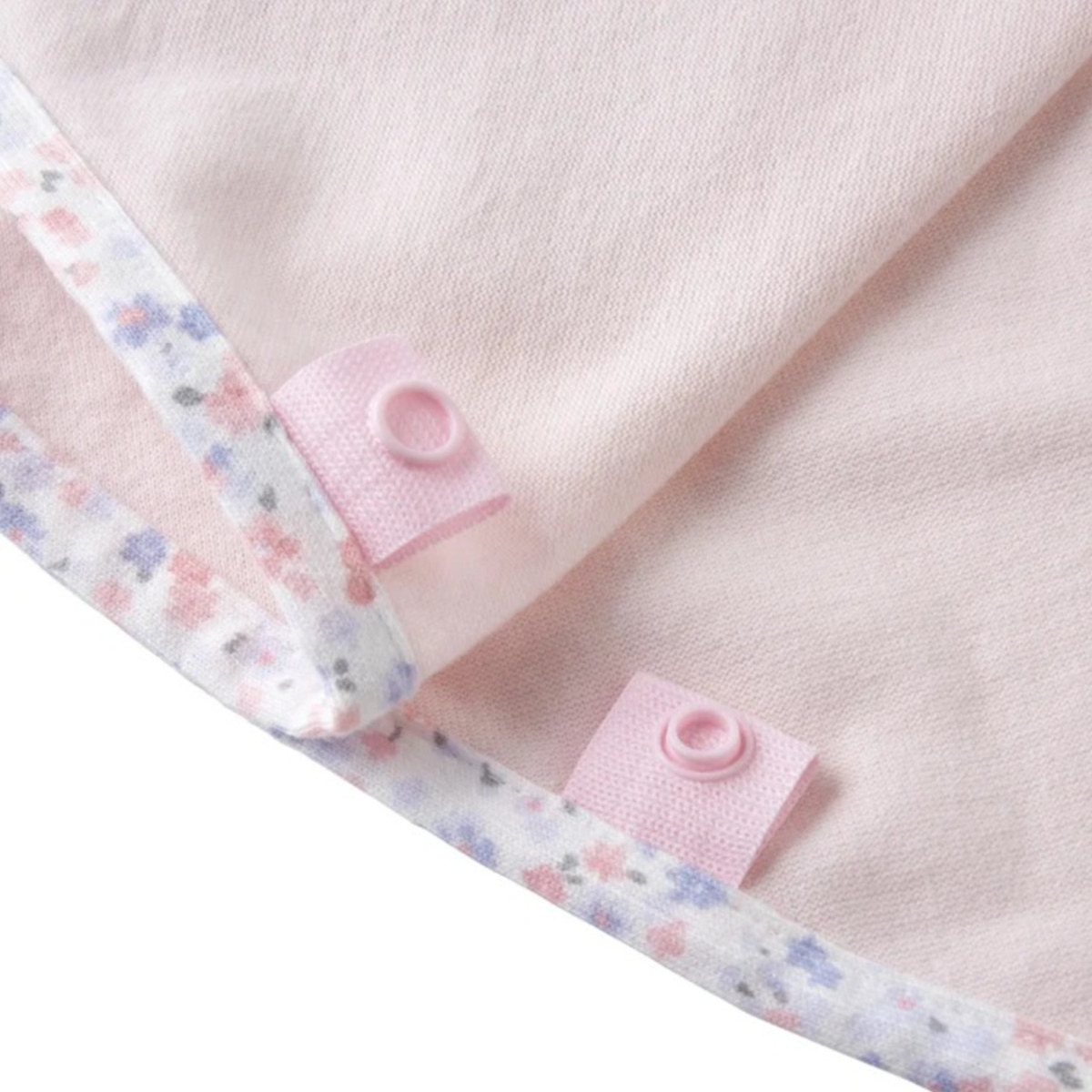 ミキハウス ベビー おでかけポンチョ ピンク 3