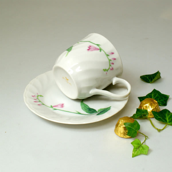 美濃焼 五草花5客 コーヒーセット 2