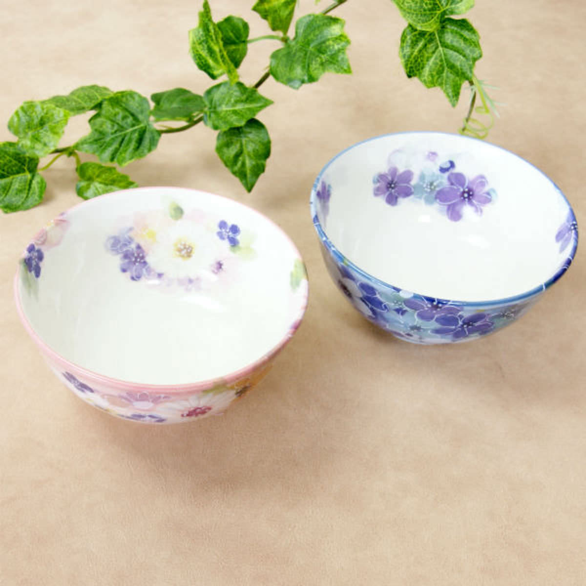 花づくし ペアマグカップ 桜木箱 10