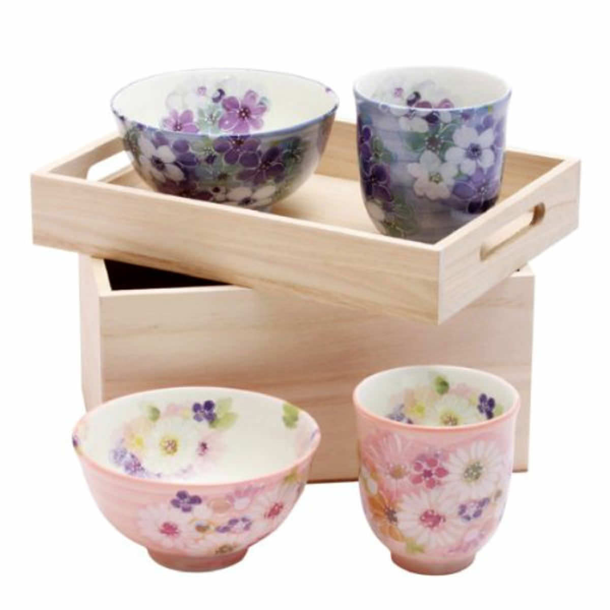 花づくし 睦揃 (箱膳)
