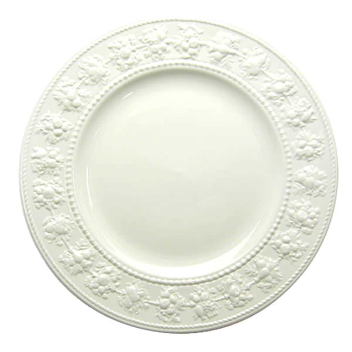 ウェッジウッド クイーンズウェア コレクション フェスティビティ アイボリー プレート 27cm