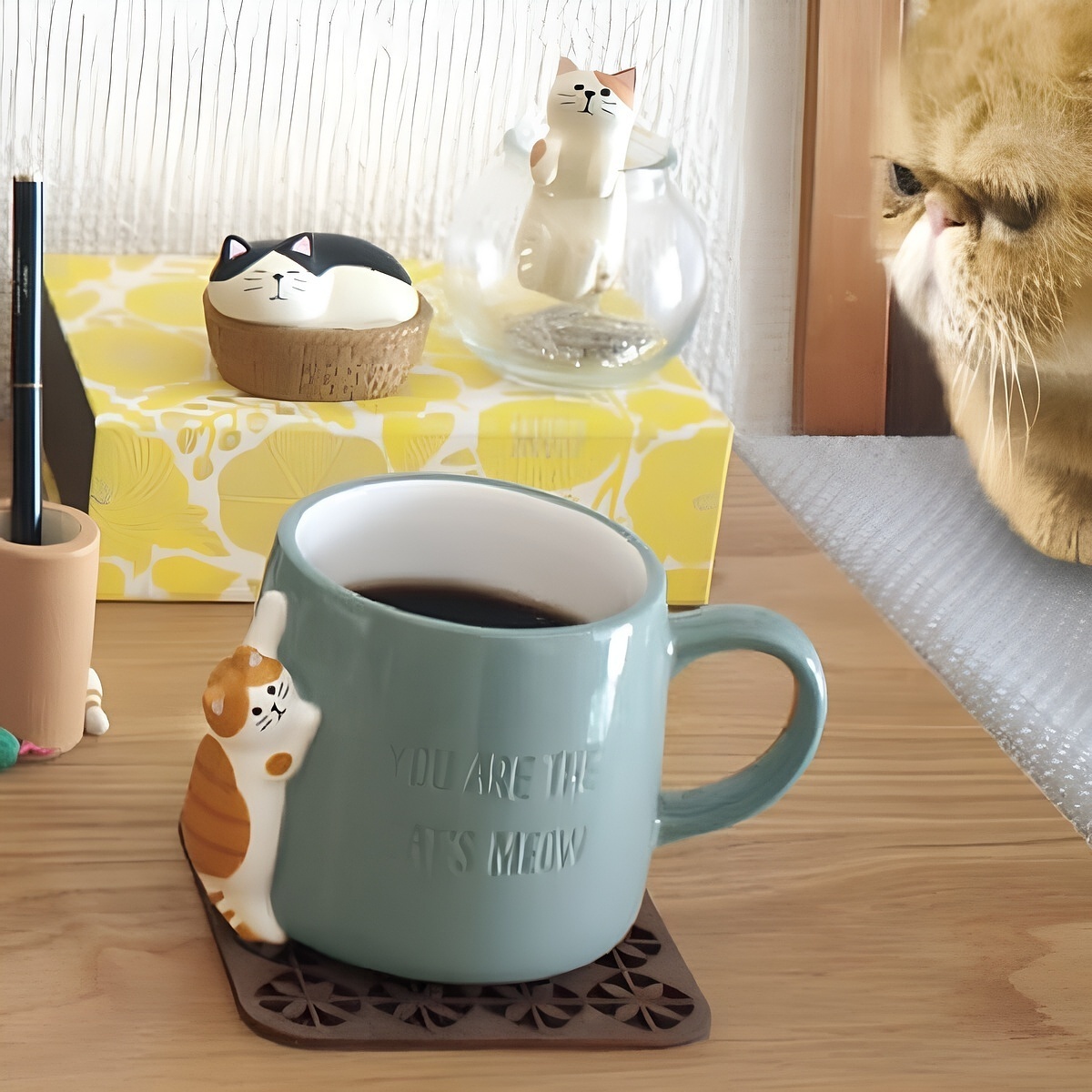 つめとぎマグ トラ猫 1