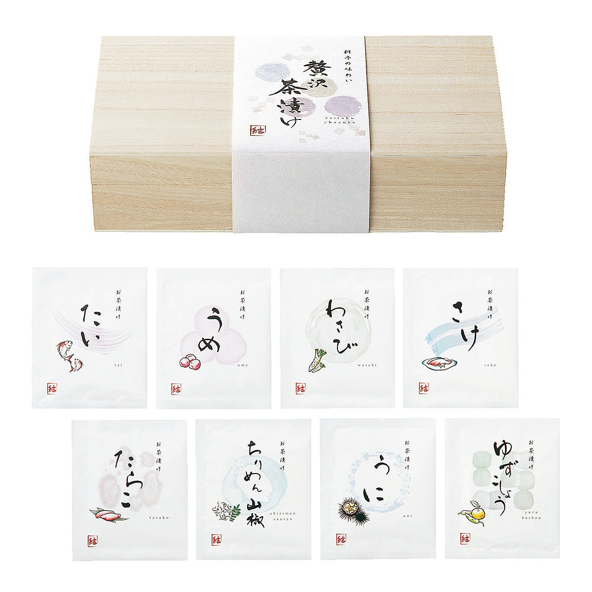 料亭の味わい 贅沢茶漬け 木箱セット