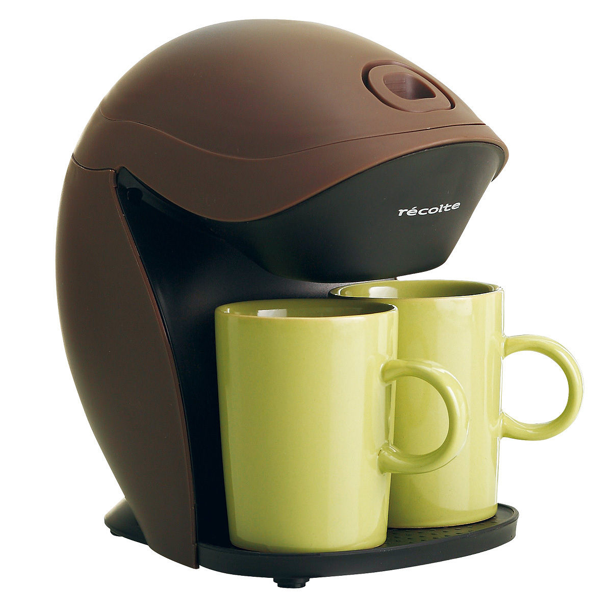 レコルト グランカフェデュオ 2カップ ブラウン