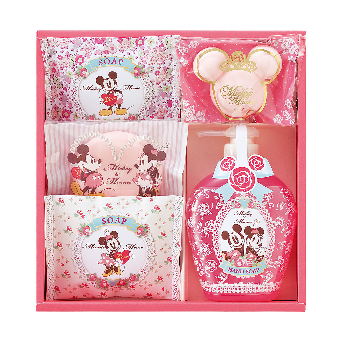 ディズニー ミッキー＆ミニー ハッピーローズソープギフト MMH-10