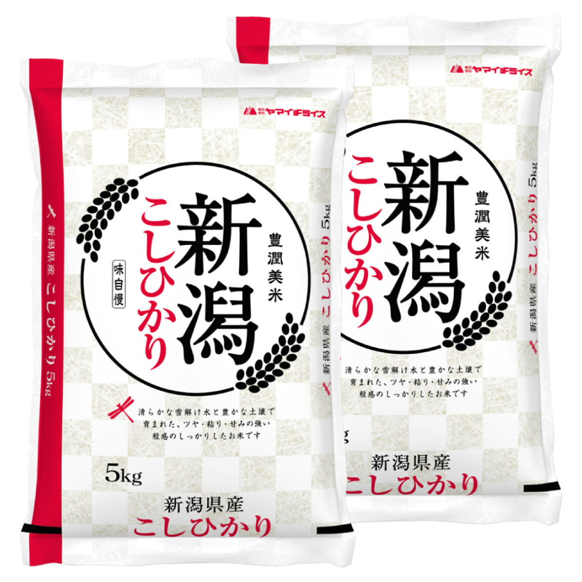 新潟県産コシヒカリ 5kg×2袋 合計10kg