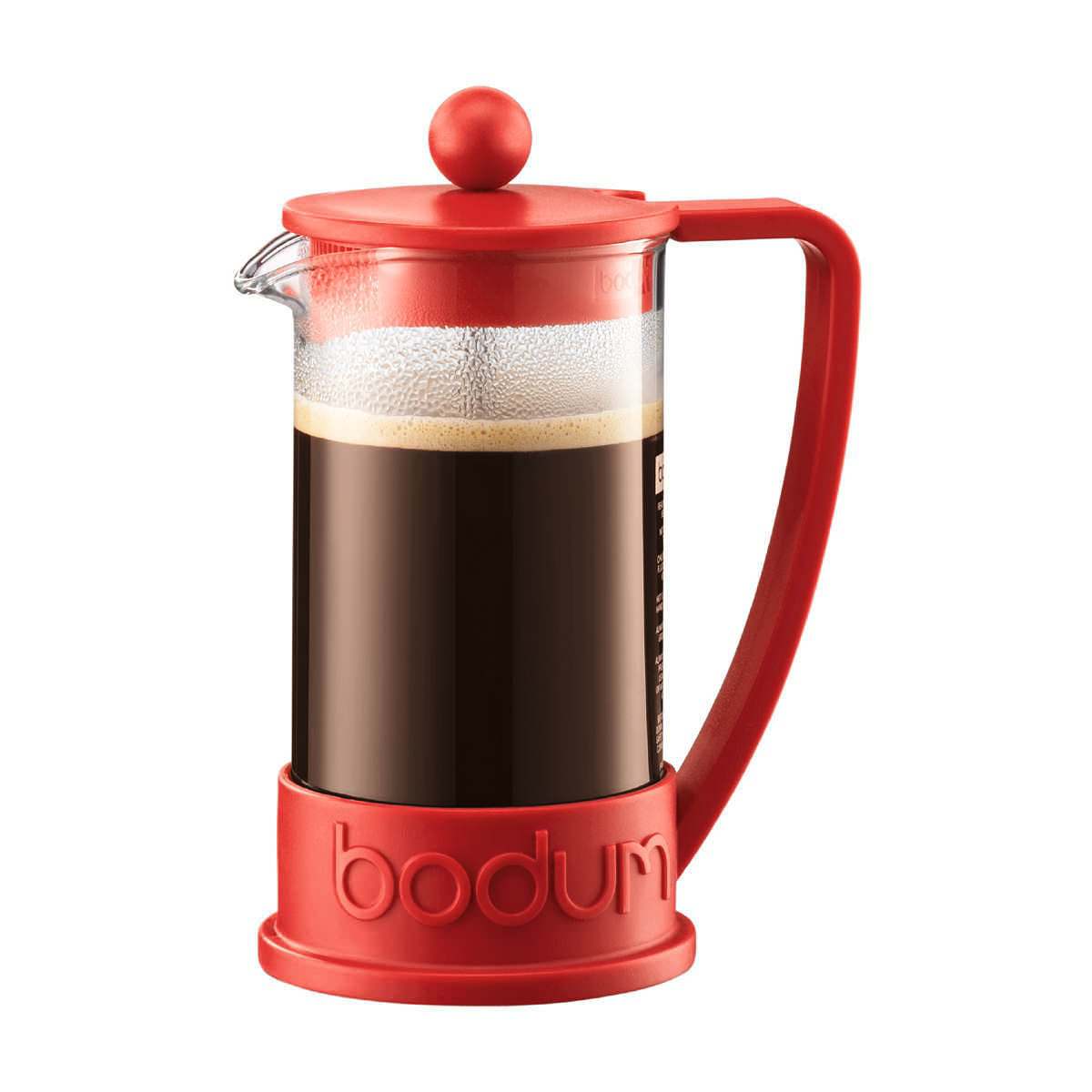 ボダム ブラジル フレンチプレスコーヒーメーカー レッド