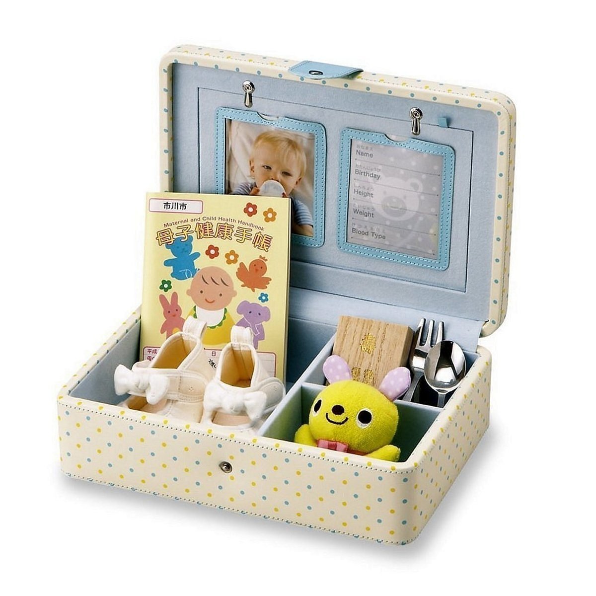 Baby メモリアルボックス ブルー 0