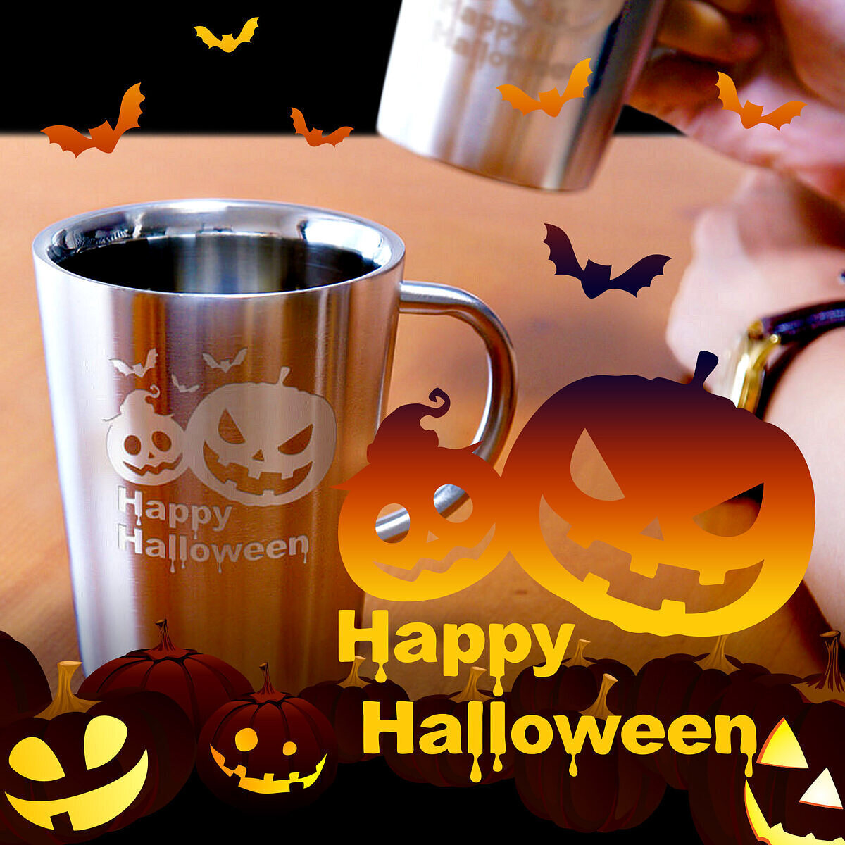 ハロウィン ロックグラス 6