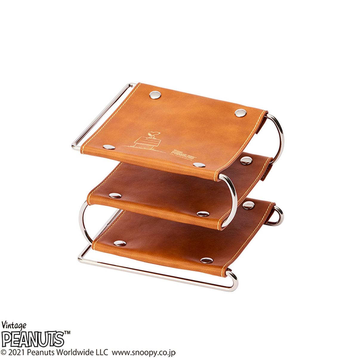 スヌーピー マルチラック ブラウン