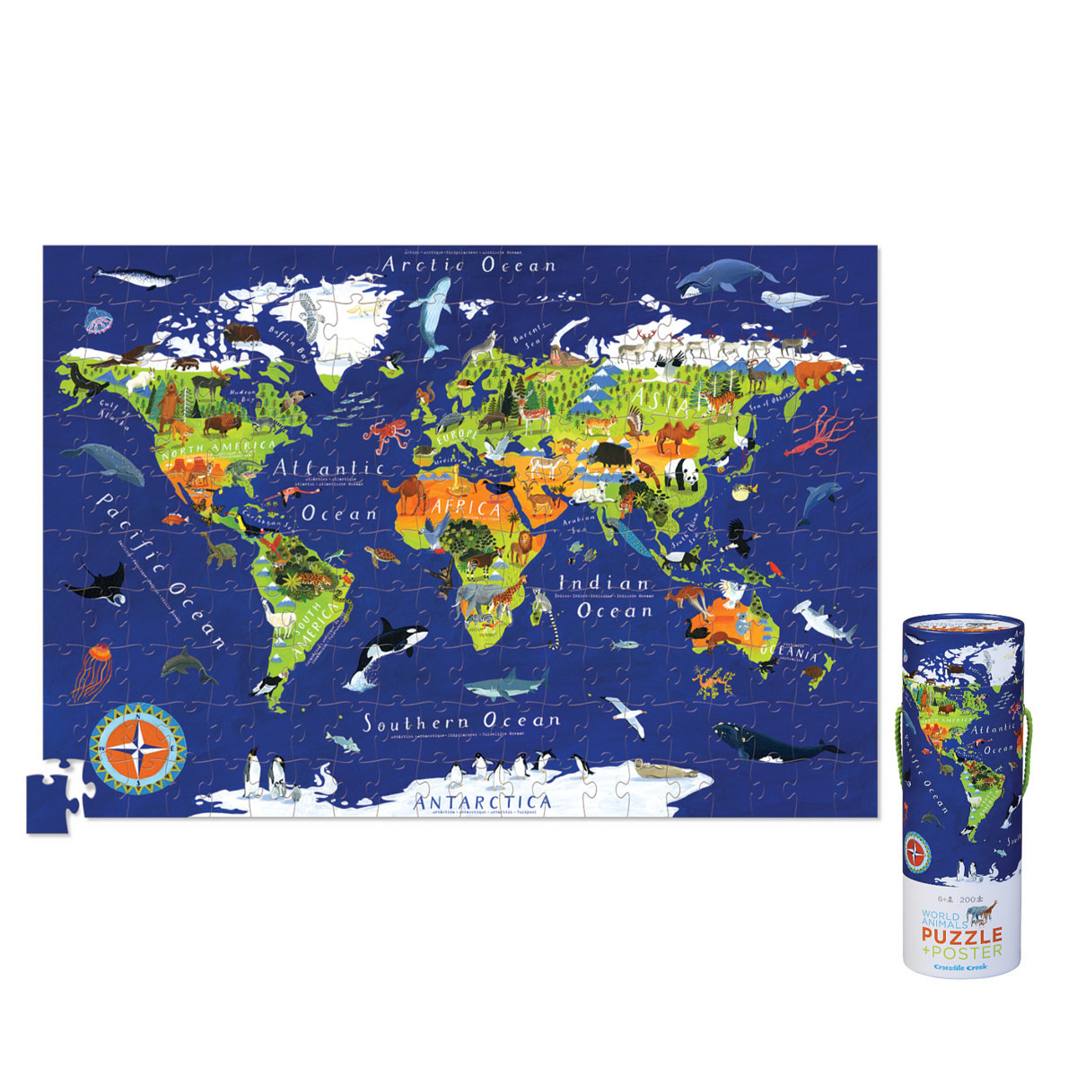 パズル＋ポスター 200pc ワールドシティー 3