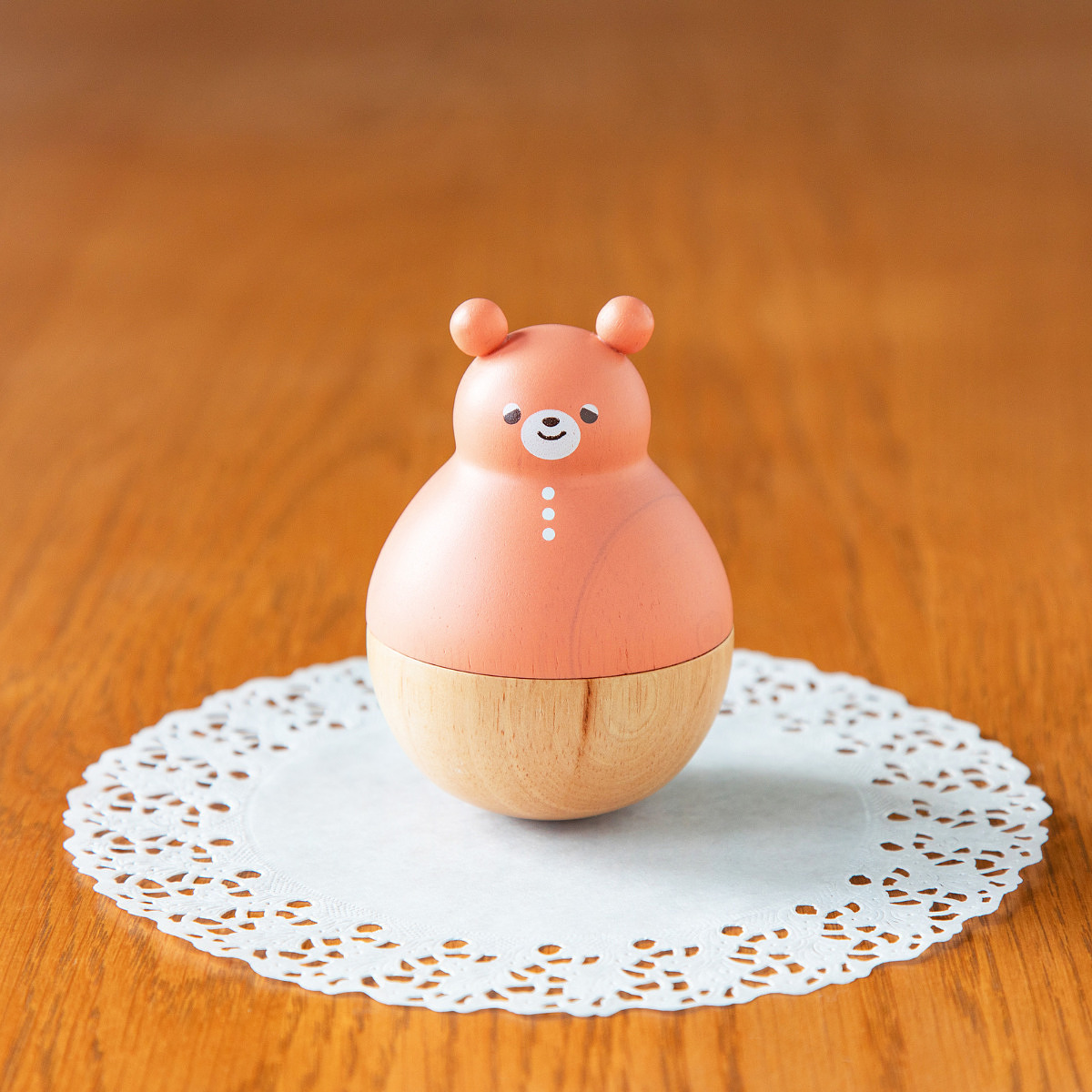 レトロンフォレスト まわるおきあがりこぼし おとぼけテディ 7