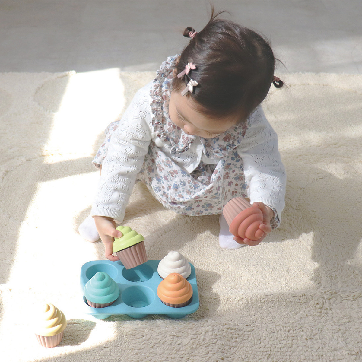 ecomugi ( エコムギ ) SHAPE FITTING CUPCAKE SET 型はめカップケーキセット 0