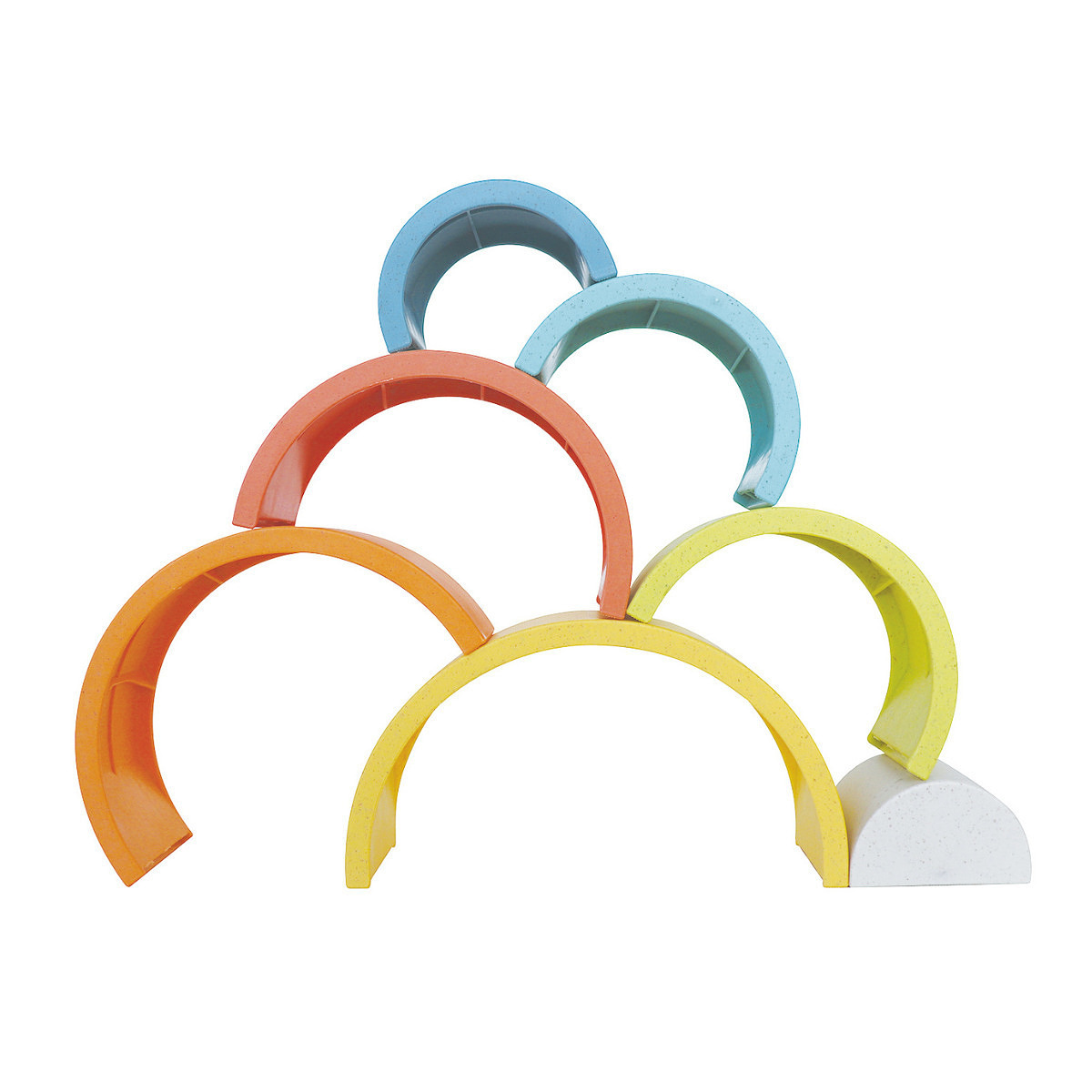 ecomugi ( エコムギ ) STACKING TOWER RAINBOW スタッキングタワーレインボー 1