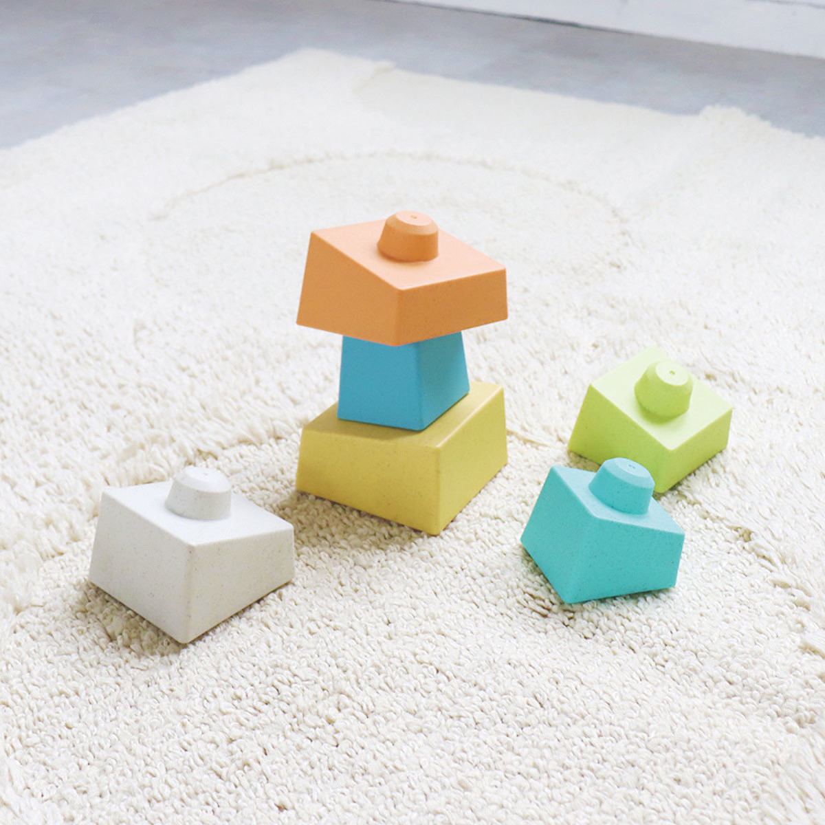 ecomugi ( エコムギ ) STACKING TOWER BLOCK スタッキングタワーブロック 5