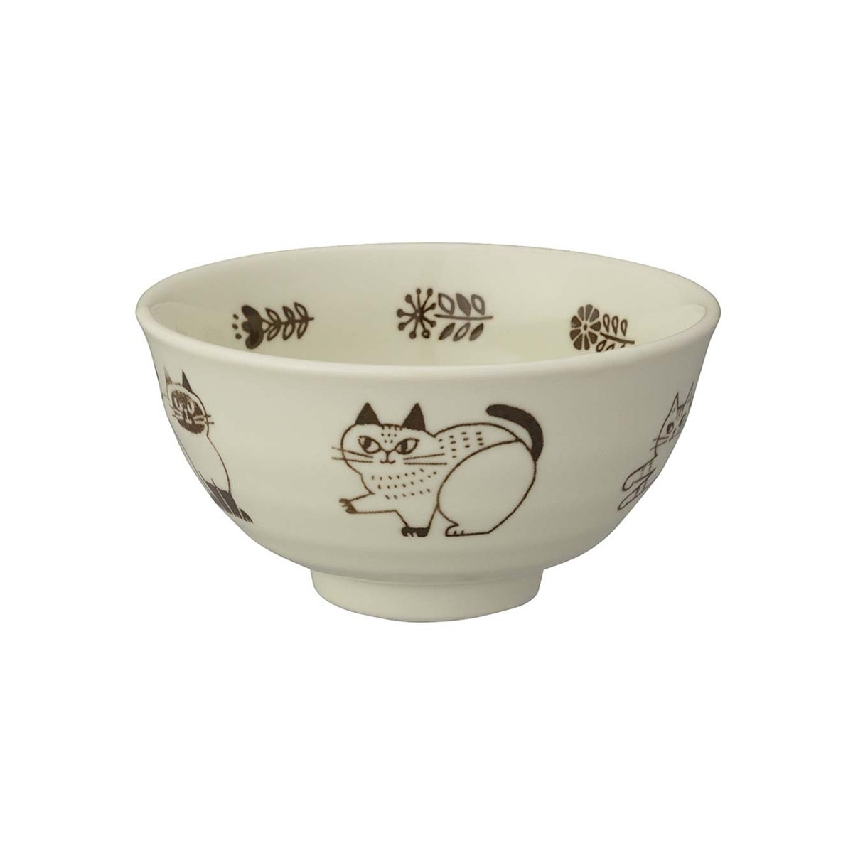 fikalycka 茶碗 ブラウン