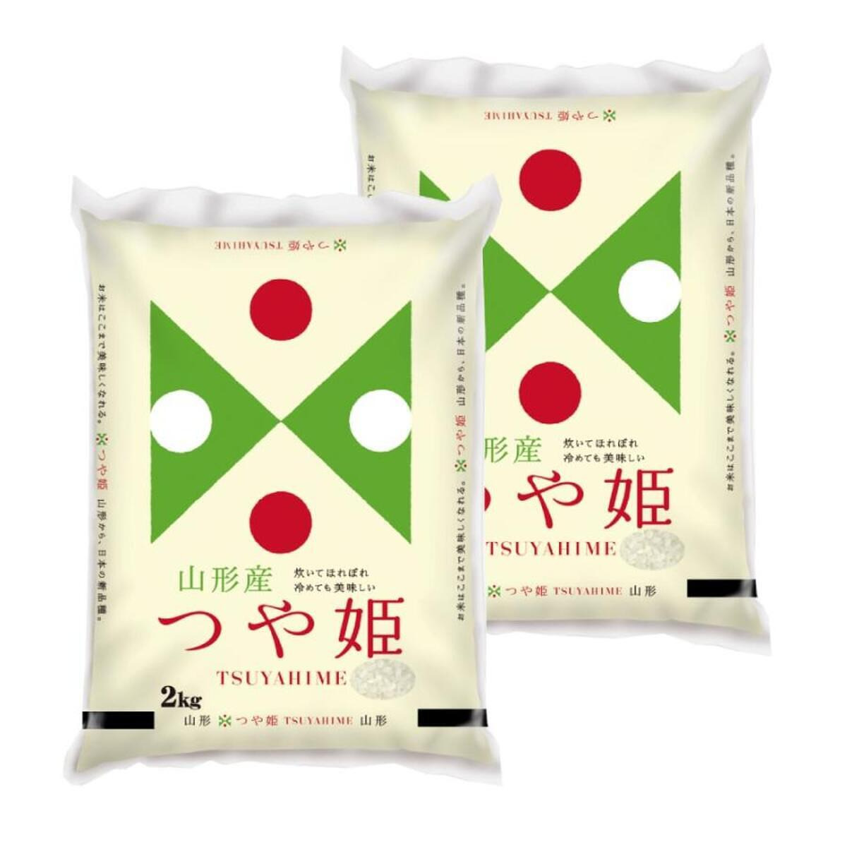 山形県産つや姫 2kg×2袋 合計4kg
