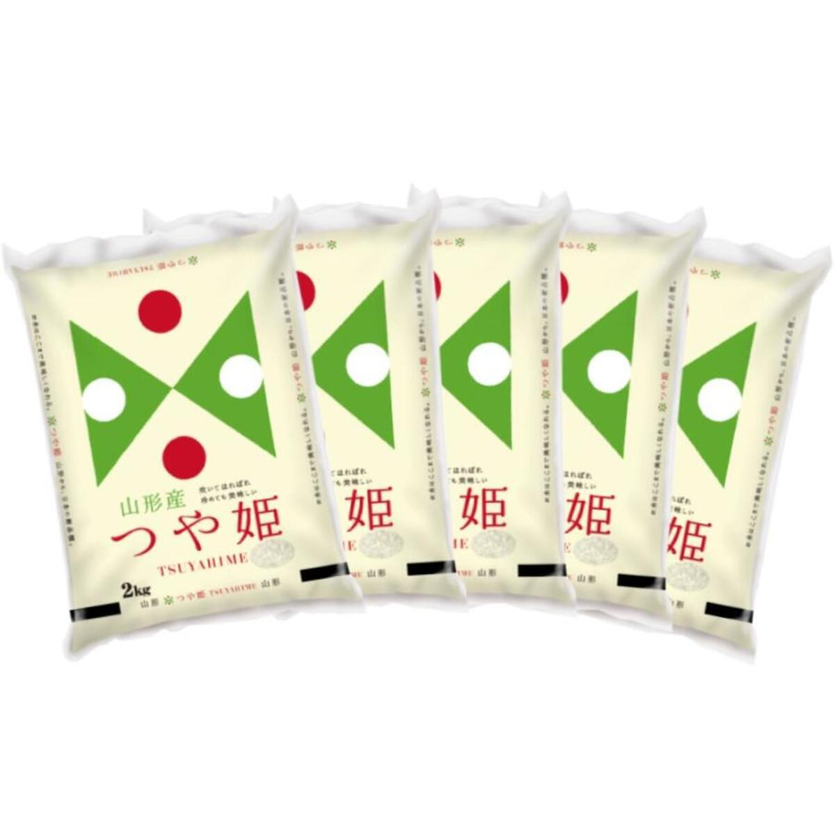 山形県産つや姫 2kg×5袋 合計10kg