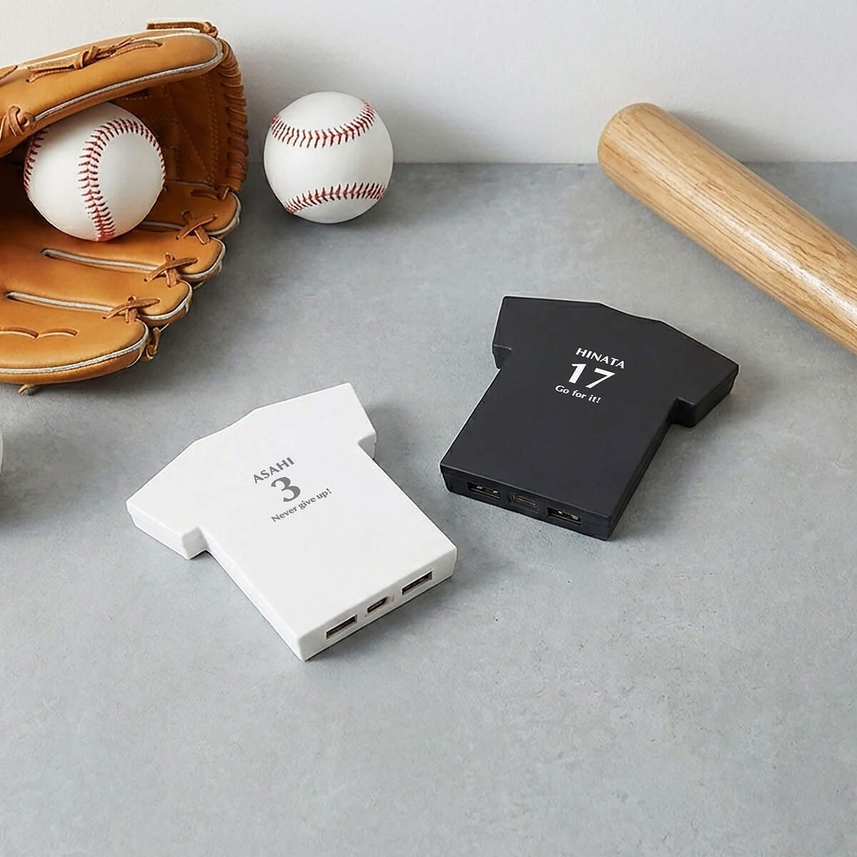 モバイルチャージャー Ｔシャツ ホワイト 4