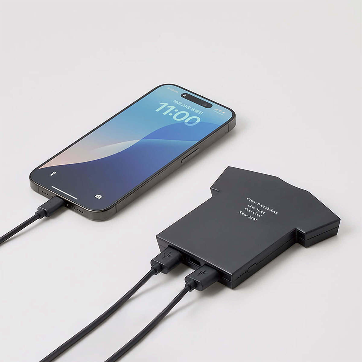 モバイルチャージャー Ｔシャツ ホワイト 8