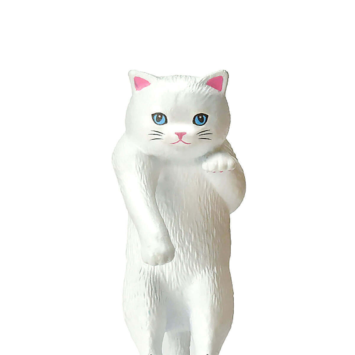 じゃれ猫水草鉢 白 0