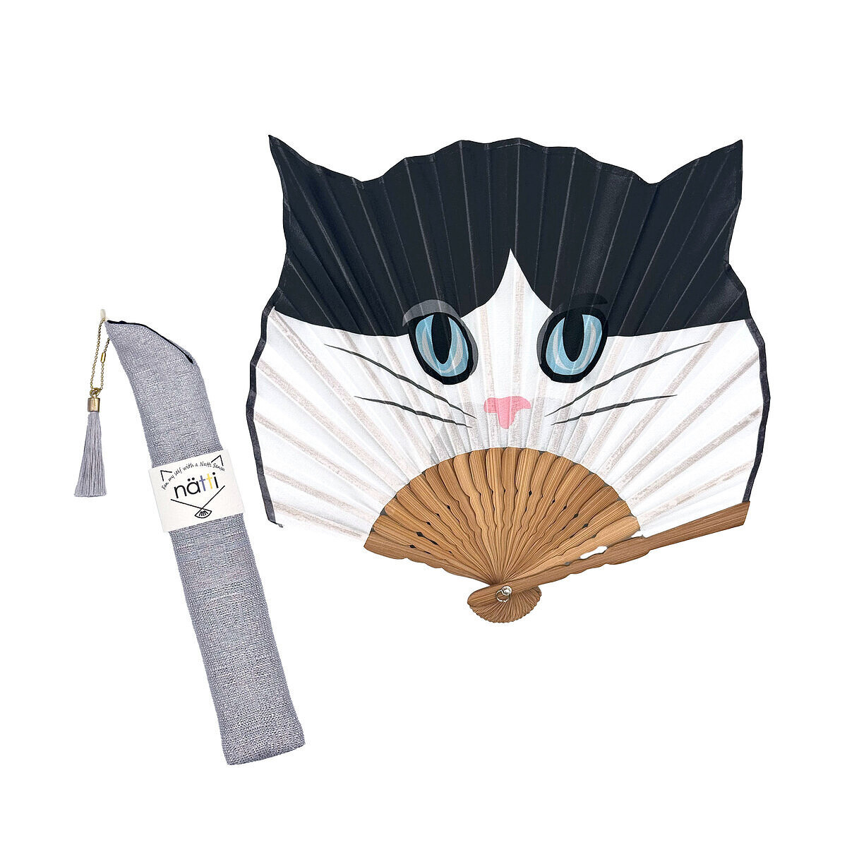 Natti Cat 扇子 HACHI