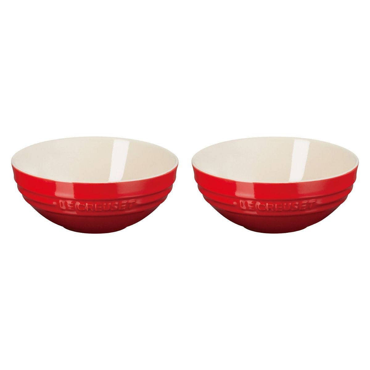 ル・クルーゼ マルチボール 15cm（2個入り） チェリーレッド