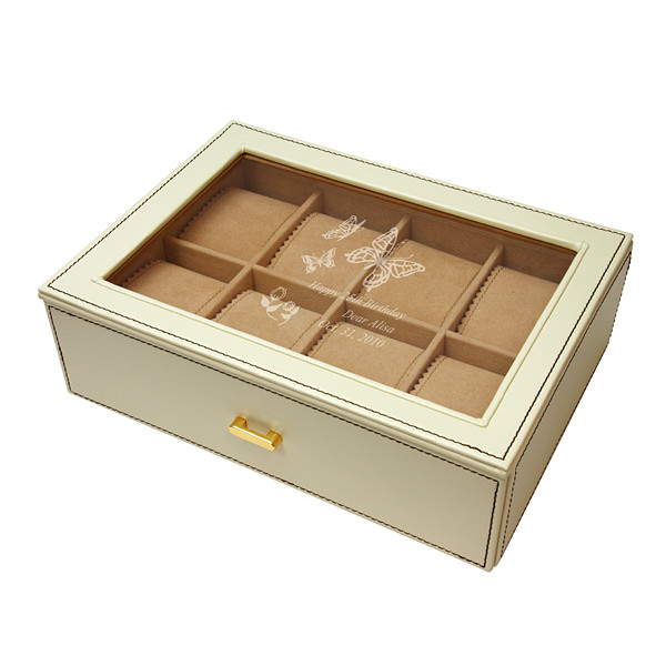 ウォッチケース ベージュ