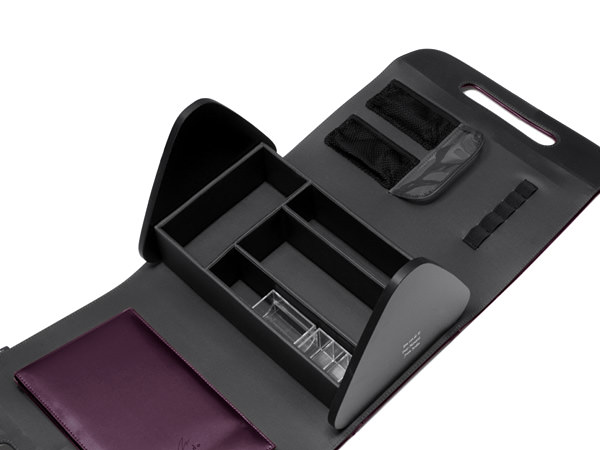 コスメバッグ バイオレット 1
