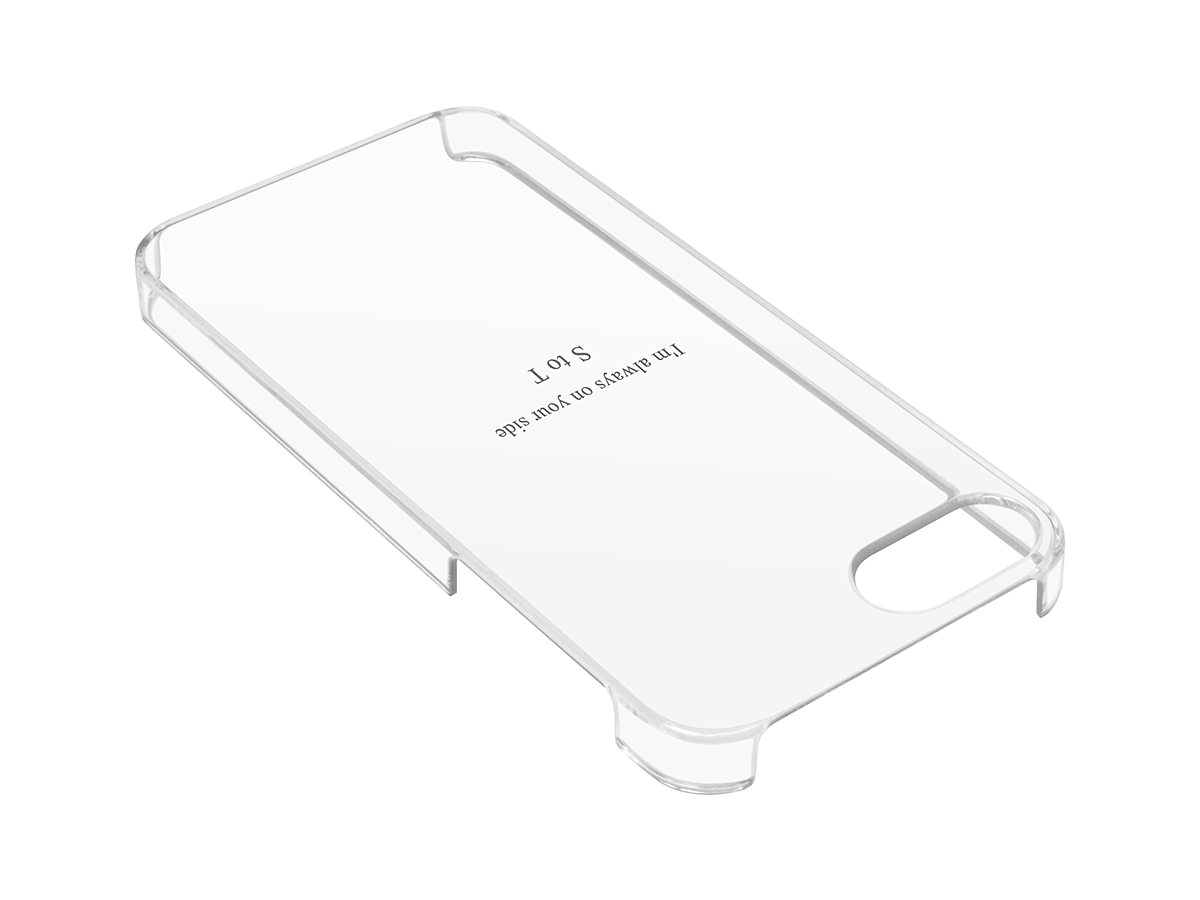 iPhone SE/5s/5 シェルカバー クリアー 0