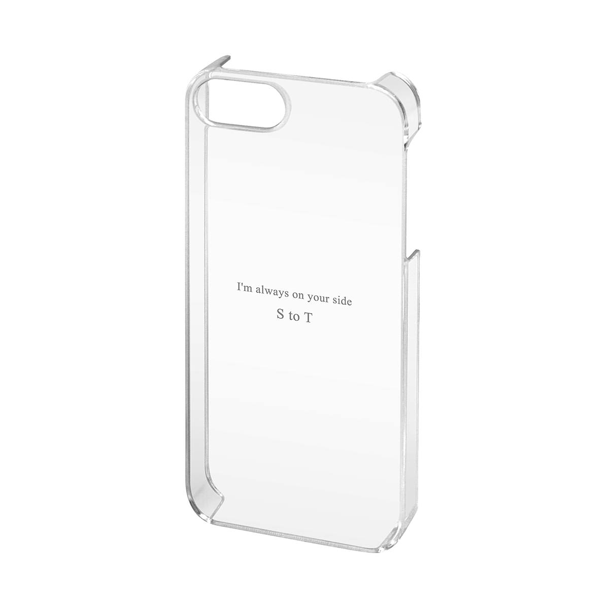 iPhone SE/5s/5 シェルカバー クリアー