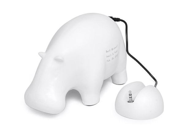 ヒポスピーカー ホワイト 1