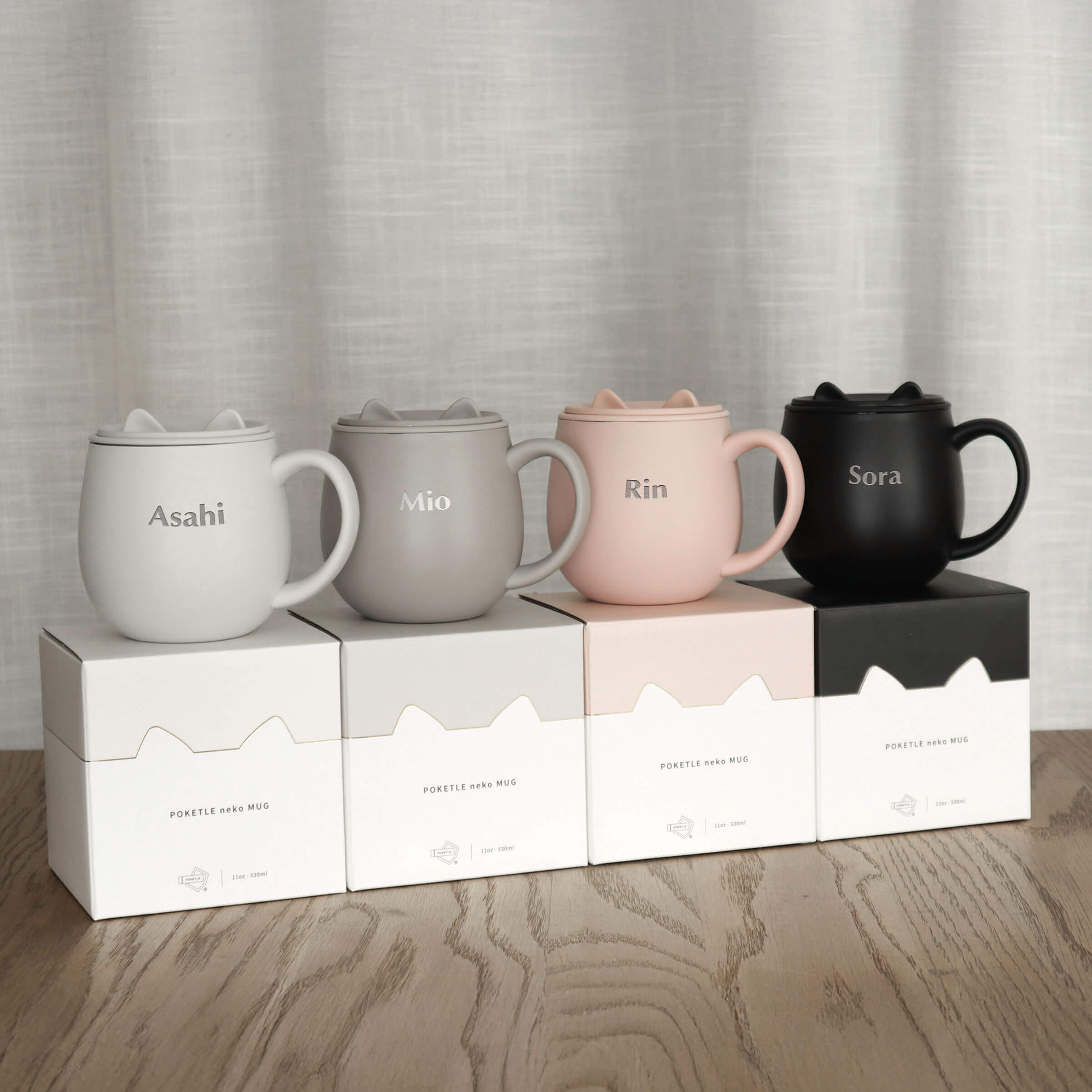 名入れネコマグ