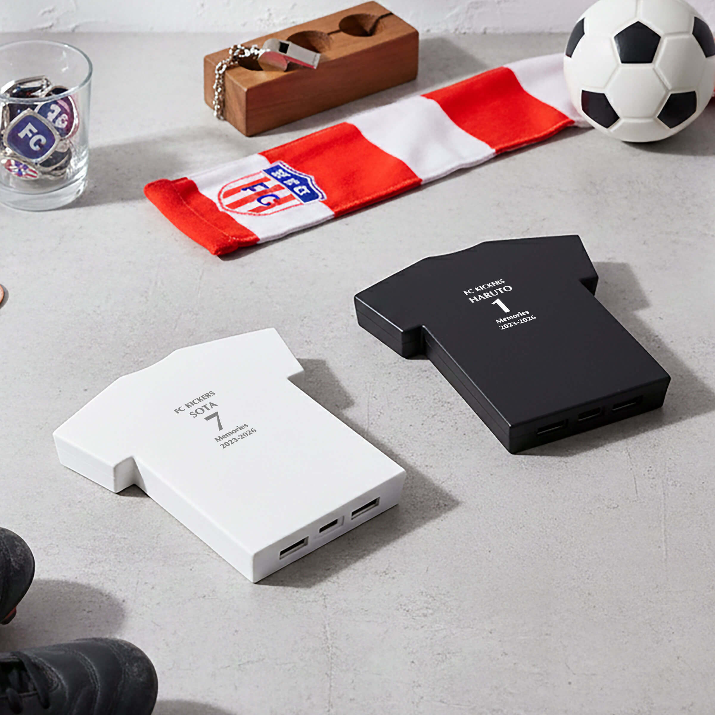 名入れモバイルチャージャーＴシャツ