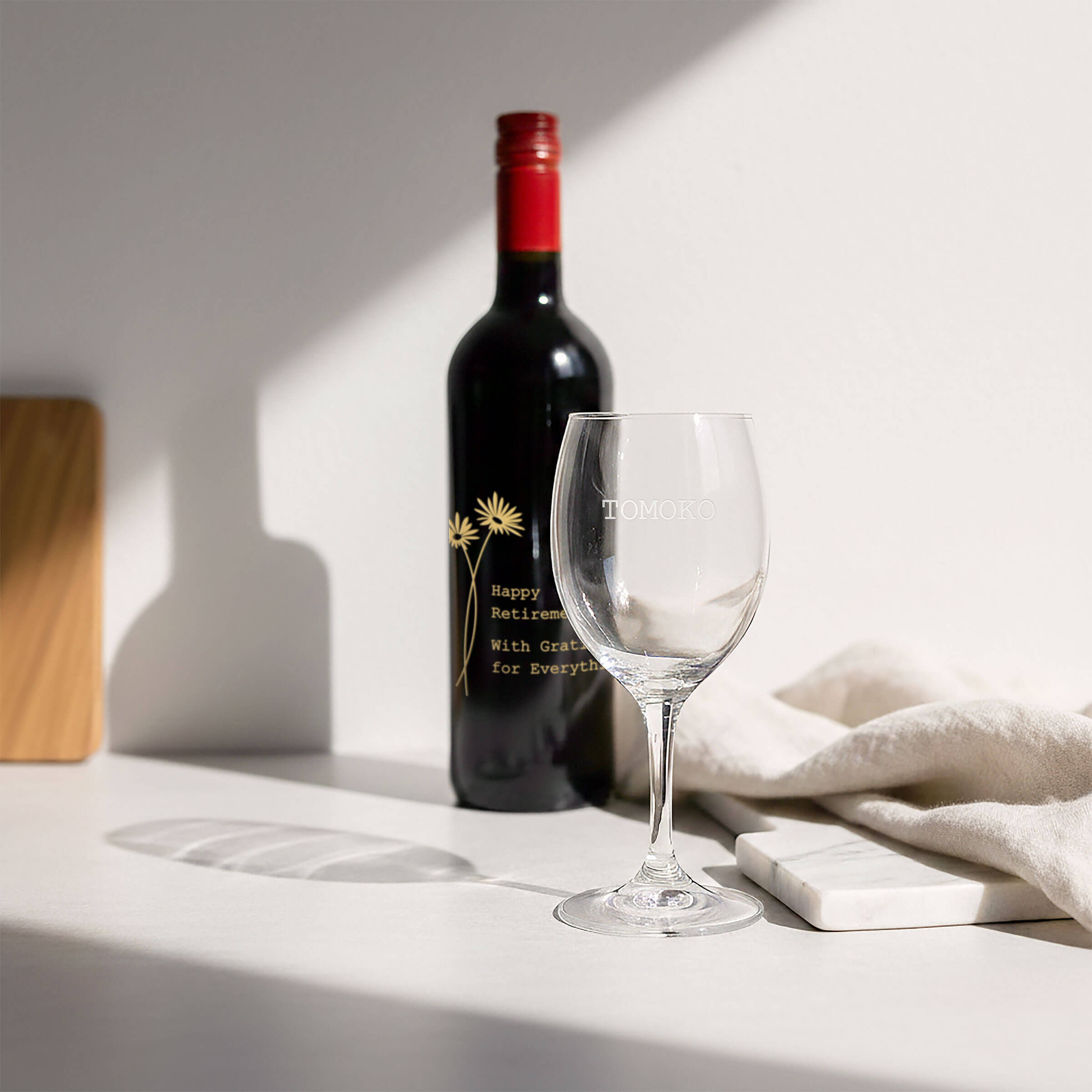 名入れパーソナルグラスワイン