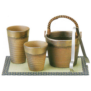 金彩焼酎セット (タタミマット付) 名入れ可能
