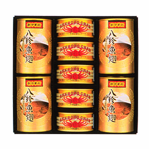 あけぼの 缶詰 (フカヒレスープ) ギフトセット NKF-40 名入れ可能