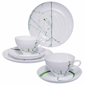 M-Style Botanical Poem Afternoon Tea set 名入れ可能