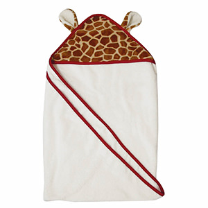 アニマル おくるみタオル Giraffe 名入れ可能
