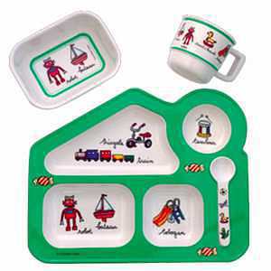 La Chaise Longue SET DE 4 PIECES GARCON 名入れ可能