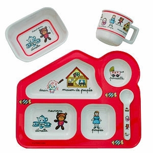 La Chaise Longue SET DE 4 PIECES FILLE 名入れ可能