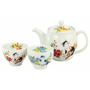 花猫 ポット茶器 名入れ可能