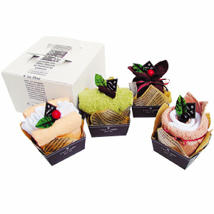 プルトワ ケーキタオルギフトセット 名入れ可能