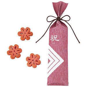 祝 (Iwai) 花いちごクッキー 名入れ可能