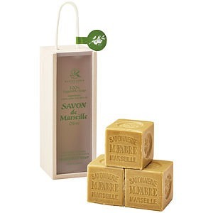 サボンドマルセイユ オリーブ石けん 200g 3個セット 名入れ可能